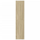 reol 45x41x185 cm konstrueret træ sonoma-eg