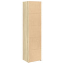 reol 45x41x185 cm konstrueret træ sonoma-eg