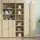 reol 45x41x185 cm konstrueret træ sonoma-eg