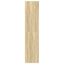 reol 70x41x185 cm konstrueret træ sonoma-eg