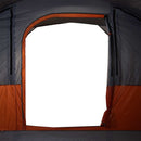 5-personers campingtelt vandtæt grå og orange
