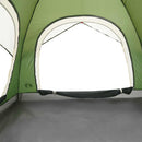 4-personers campingtelt vandtæt grøn