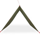 tarp 366x306 cm vandtæt olivengrøn