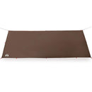 tarp 506x306 cm vandtæt brun