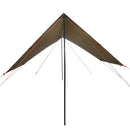 tarp 438x376x212 cm vandtæt brun