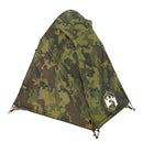 2-personers campingtelt vandtæt kuppel camouflage