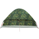 4-personers campingtelt vandtæt kuppel camouflage