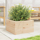 plantekasse 40x40x23 cm massivt fyrretræ