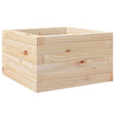 plantekasse 40x40x23 cm massivt fyrretræ