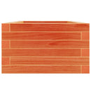 plantekasse 40x40x23 cm massivt fyrretræ gyldenbrun