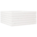 plantekasse 50x50x23 cm massivt fyrretræ hvid