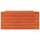 plantekasse 50x50x23 cm massivt fyrretræ gyldenbrun
