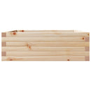 plantekasse 70x70x23 cm massivt fyrretræ