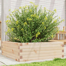 plantekasse 70x70x23 cm massivt fyrretræ