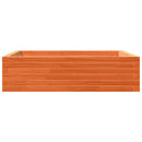 plantekasse 90x90x23 cm massivt fyrretræ gyldenbrun