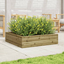 plantekasse 90x90x23 cm imprægneret fyrretræ