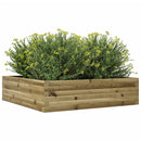 plantekasse 90x90x23 cm imprægneret fyrretræ