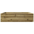 plantekasse 90x90x23 cm imprægneret fyrretræ