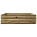 plantekasse 90x90x23 cm imprægneret fyrretræ