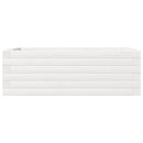 plantekasse 70x40x23 cm massivt fyrretræ hvid