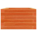 plantekasse 70x40x23 cm massivt fyrretræ gyldenbrun