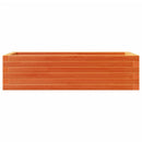 plantekasse 90x40x23 cm massivt fyrretræ gyldenbrun