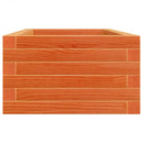 plantekasse 90x40x23 cm massivt fyrretræ gyldenbrun