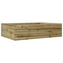 plantekasse 90x60x23 cm imprægneret fyrretræ