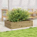 plantekasse 90x60x23 cm imprægneret fyrretræ