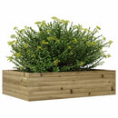 plantekasse 90x60x23 cm imprægneret fyrretræ