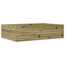 plantekasse 90x60x23 cm imprægneret fyrretræ