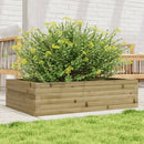 plantekasse 90x60x23 cm imprægneret fyrretræ