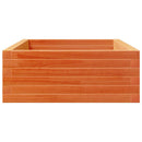 plantekasse 110x60x23 cm massivt fyrretræ gyldenbrun