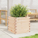 plantekasse 50x50x45,5 cm massivt fyrretræ