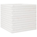 plantekasse 50x50x45,5 cm massivt fyrretræ hvid
