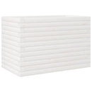 plantekasse 70x40x45,5 cm massivt fyrretræ hvid