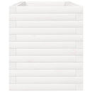 plantekasse 90x40x45,5 cm massivt fyrretræ hvid