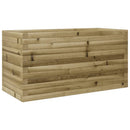 plantekasse 90x40x45,5 cm imprægneret fyrretræ
