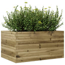 plantekasse 90x60x45,5 cm imprægneret fyrretræ