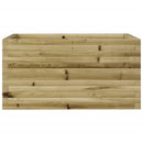 plantekasse 90x60x45,5 cm imprægneret fyrretræ