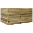 plantekasse 90x60x45,5 cm imprægneret fyrretræ