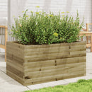 plantekasse 90x60x45,5 cm imprægneret fyrretræ