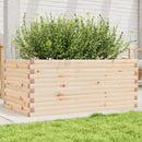 plantekasse 110x60x45,5 cm massivt fyrretræ