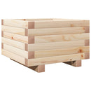 plantekasse 40x40x26,5 cm massivt fyrretræ
