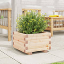 plantekasse 40x40x26,5 cm massivt fyrretræ