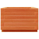 plantekasse 40x40x26,5 cm massivt fyrretræ gyldenbrun