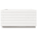 plantekasse 50x50x26,5 cm massivt fyrretræ hvid