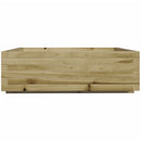 plantekasse 80x80x26,5 cm imprægneret fyrretræ