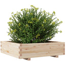 plantekasse 90x90x26,5 cm massivt fyrretræ