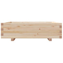 plantekasse 90x90x26,5 cm massivt fyrretræ